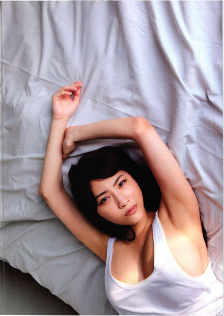 Amazing Asian babe Asana Mamuru flaunts her big boobs and hot ass in a solo