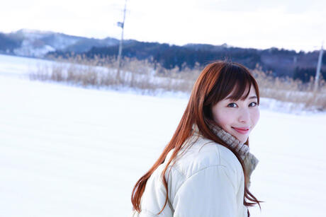 All Gravure: Sexy Asian babe Misumi Shiochi strips her white dress and unveils her body